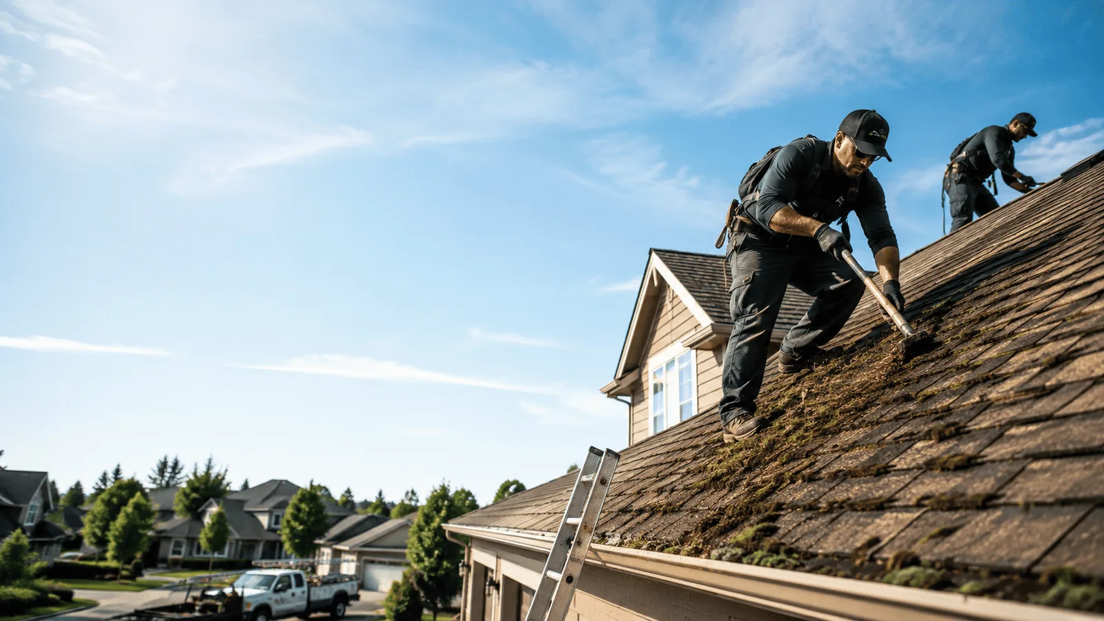 Roof Moss Removal in Pineville, LA near me